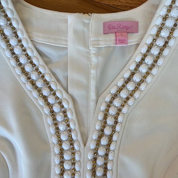 Lily Pulitzer Bennet Bead Crepe Dress - Picture 4 of 4